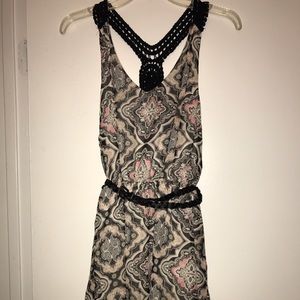 Stooshy Lace Racerback Dress